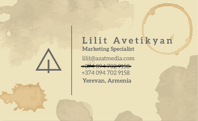 Paper Business Card